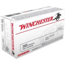 Winchester Handgun ammunitions .38 Special 150gr Pistol Ammunition