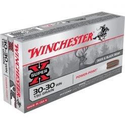 Winchester Rifle ammunitions Super X 30-30 Win 150Gr Bullets