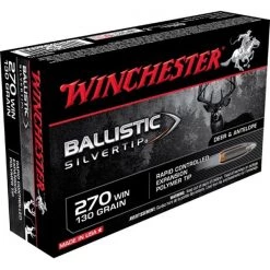 Rifle ammunitions Silvertip 270 Winchester 130gr Ballistic Bullets