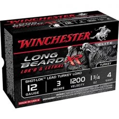 Winchester Shotgun ammunitions Long beard XR 12ga 3" #4 Ammunition