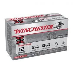 Winchester Shotgun ammunitions 12 Ga 2 3/4" #5 Super-X Ammunitions
