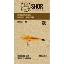 SHOR Fishing Fly tying kits Shor Mickey Finn Fly Kit