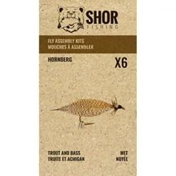 SHOR Fishing Fly tying kits Shor Hornberg Fly Kit
