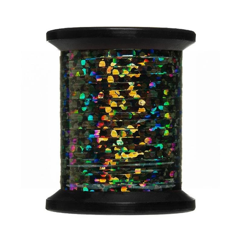 SHOR Fishing Wires and threads Mylar Holographic Flat Tinsel