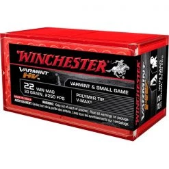 Rimfire rifle cartridges 22 Winchester Mag 30gr Varmint HV Bullets