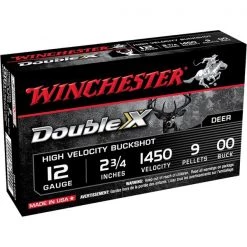 Winchester Rifle ammunitions 12 Gauge, 2.75" Double X Ammunitions