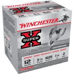 Winchester Shotgun ammunitions 12 Ga 3 1/2" #2 Super-X Ammunition
