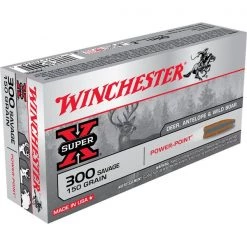 Winchester Rifle ammunitions 300 Savage 150gr Super-X Bullets